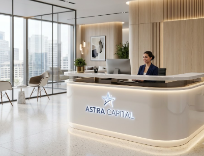 Curved Reception Counter