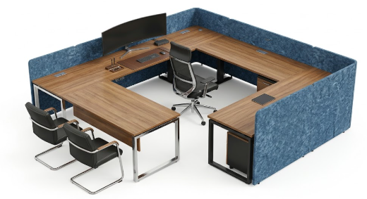 CEO U-shaped executive desk Noida - CXO suite