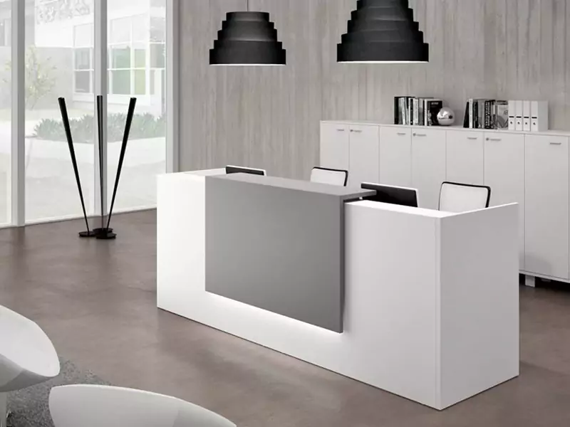 L Shape Reception Counter